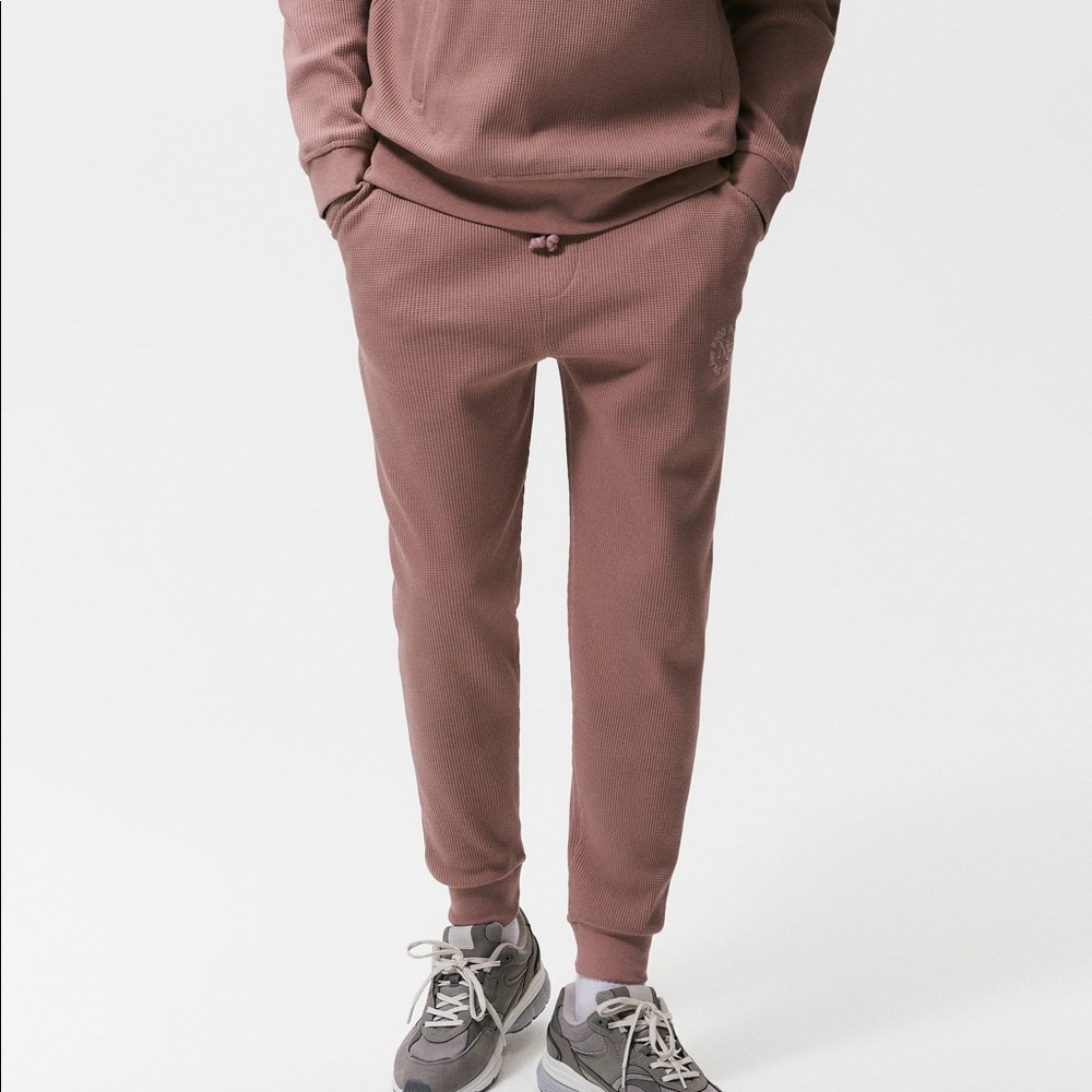 Zara Waffle Knit Joggers